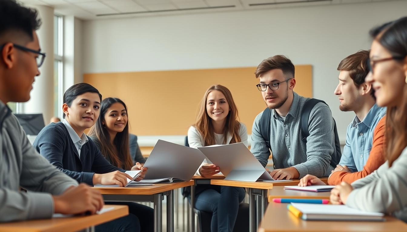 University campus and academic environment in Paris